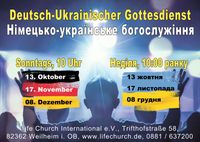 Deutsch Ukrainischer Gottesdienste